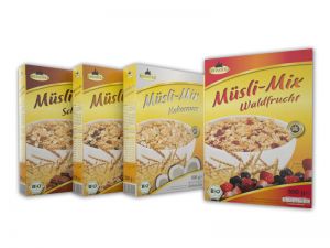 Packungsgestaltung Müsli