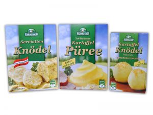Packungsgestaltung Farmgold Eigenmarke